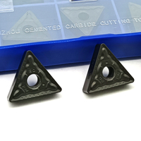 Plaquettes en carbure de tungstène ZCC TNMG TNMG160408-PM YBC252, résistantes à l'usure, pour pièces en acier, outils de tournage CNC, PCD/PVD
