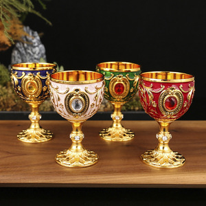 Vasos de chupito de Metal Premium de lujo para decoraciones de fiestas de negocios, cócteles, regalos de jubilación, copas de <span class=keywords><strong>vino</strong></span> de celebración de fin de <span class=keywords><strong>año</strong></span> - Product Image 4