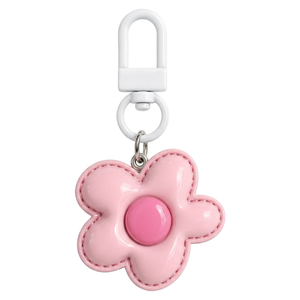 ดอกไม้สีลูกกวาด น่ารัก หวาน น่าเอ็นดู จี้ห้อยคอเพื่อนสนิท ของตกแต่งเคสหูฟัง - Product Image 1