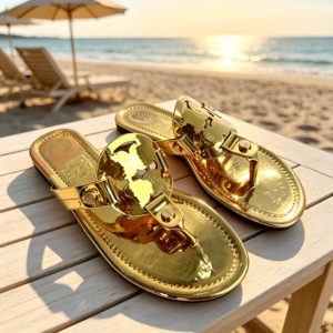 Women's Winter Beach <b>Flip</b> <b>Flops</b> PVC <b>Jelly</b> for Light Weight Hard-Wearing - Product Image 1