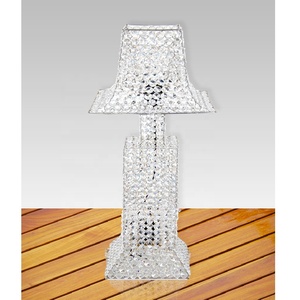 โคมไฟตั้งโต๊ะข้างเตียง,ไฟสีขาวหรูหราสำหรับตกแต่งบ้าน - Product Image 2
