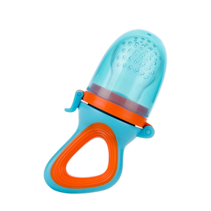 Cấp thực phẩm Silicone trái cây và rau núm vú Feeder với bìa cho bé - Product Image 1