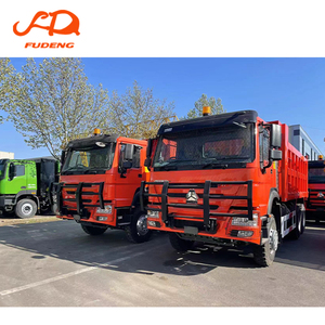 Б/у самосвал HOWO 6*4 8*4 с гидравлической системой подъема кузова для дорожного строительства, продажа в Африке - Product Image 4