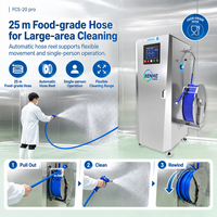 Station de nettoyage à mousse sur pied en acier inoxydable 304, machine à laver les chaussures à mousse pour équipement de nettoyage industriel