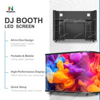 Écran LED de table couleur pleine 2 mm 2,5 mm personnalisé pour stand de DJ de club avec affichage vidéo mural pour intérieur