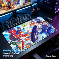 Grand tapis de souris XXL en caoutchouc, motif anime personnalisé, sublimation, imperméable, pour jeux sur ordinateur, OEM ODM