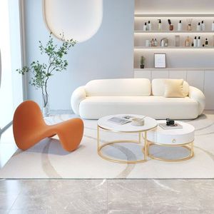 Ensemble de canapés modulaires en tissu anti-griffures pour chats, technologie italienne, pour appartement, réception d'hôtel et petit commerce, rembourrés en éponge - Product Image 2