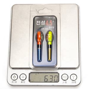 Palo <span class=keywords><strong>de</strong></span> luz electrónico <span class=keywords><strong>de</strong></span> pesca en el mar, 2 uds., palo con luz nocturna brillante <span class=keywords><strong>de</strong></span> <span class=keywords><strong>dos</strong></span> colores, lámpara flotante <span class=keywords><strong>de</strong></span> vientre grande, accesorios flotantes - Product Image 6