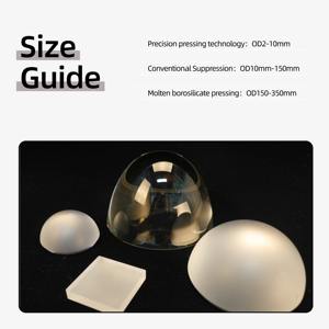 Lente <span class=keywords><strong>Fresnel</strong></span> Compuesta Rectangular Moldeada con Precisión Personalizada BO-GLASS, Vidrio de Borosilicato con Recubrimiento Antirreflectante para Iluminación de Escenario - Product Image 6