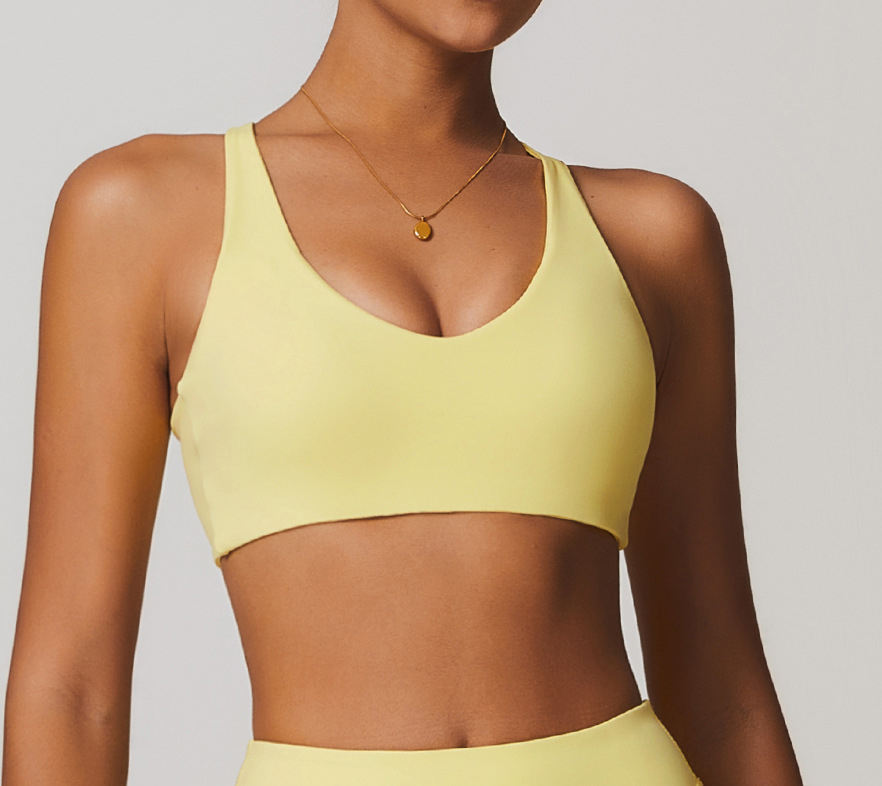 Yellow bra
