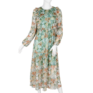 floral <span class=keywords><strong>tul</strong></span> vestido <span class=keywords><strong>de</strong></span> noche <span class=keywords><strong>de</strong></span> encaje <span class=keywords><strong>de</strong></span> verano boho señoras <span class=keywords><strong>de</strong></span> las mujeres <span class=keywords><strong>de</strong></span> <span class=keywords><strong>manga</strong></span> larga elegante casual maxi vestidos - Product Image 1