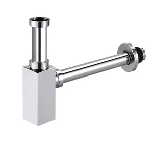 <span class=keywords><strong>Sifone</strong></span> per <span class=keywords><strong>Lavabo</strong></span> di Alta Qualità, Trappola a Bottiglia in Acciaio Inox 304 Argento, Prezzo di Fabbrica - Product Image 1