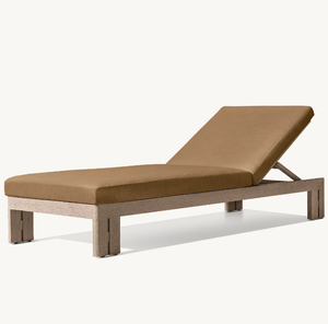 Bahçe Mobilyası Tik Ağacı Havuz Kenarı Rahat Şezlong Tik Ağacı Güneşlenme Koltukları - Product Image 4