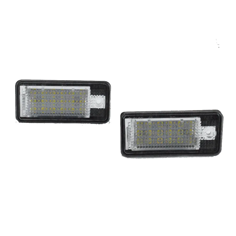 LR AUTO Promotional Wholesales Auto Parts Car LED Tail Plate Light License Plate Light For Audi