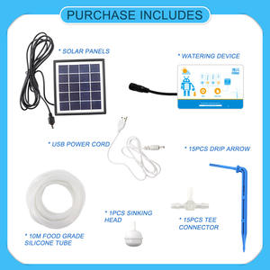Système d'arrosage automatique solaire Bozai pour plantes d'extérieur - Product Image 5