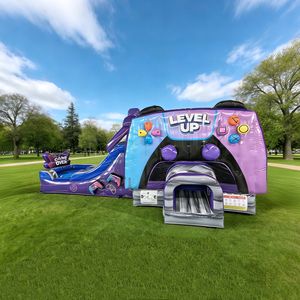 Castillo Inflable de PVC Vinílico de Grado Comercial para Exteriores, Personalizado, Cumple con la Norma EN14960, para Niños y Adultos - Product Image 1