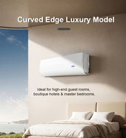 4 Unit FCU (Fan Coil Unit) Dinding dengan Kontrol Suhu Independen untuk Pendinginan dan Pemanasan Air yang Simultan