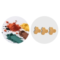 Pigment de fer jaune en poudre, pour brique à ciment, 313 fe229, prix en poudre