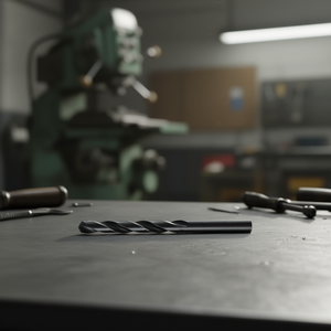 Foret hélicoïdal HSS 2,1 mm, longueur 49 mm, série courte noire pour machines-outils - Product Image 3