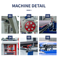 Automatische Horizontale Schaumstoff-Schneidemaschine Hochpräziser PU-Schaumstoffblock-Schneider mit Oszillierendem Messer für Matratzen, Sofas und Kissen