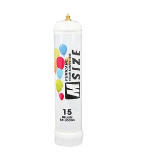 Wholesale Portable 1L Disposable Helium Tank 15 HELIUM BALLOONS Pure 99.99% Helium Gas Cylinder Metal Cream Whips For Balloons