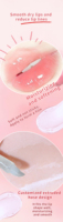 Huile à lèvres 10 couleurs personnalisable avec logo, parfumée aux fruits, effet arc-en-ciel, hydratante, avec porte-clés, tube brillant pour maquillage