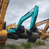 Offre Spéciale – Excavatrice sur chenilles d'occasion Kobelco SK480 de 48 tonnes, pour l'exploitation minière, d'origine japonaise, de seconde main, pelle lourde