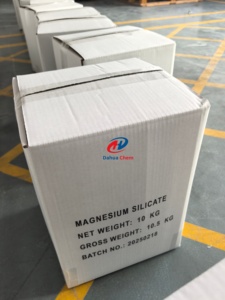 Silicato de Magnesio en Polvo para Filtro de Aceite, CAS 1343-88-0, Polvo Blanco, MgSiO3, Silicato de Magnesio de Grado Alimenticio, Precio del Silicato de Magnesio - Product Image 2