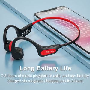 X7 BC888 Headset konduksi tulang renang, earphone Bluetooth BT5.3 Stereo asli nirkabel tahan air IPX8 - Product Image 2