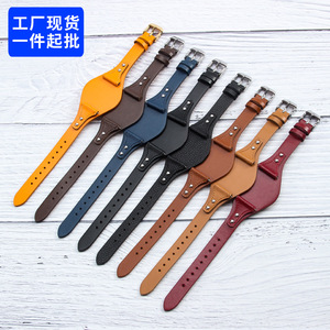 <span class=keywords><strong>Bracelet</strong></span> de montre en cuir véritable de 18mm pour Fo-ssil ES4114 ES3060 ES3077 3262 <span class=keywords><strong>Bracelet</strong></span> en cuir de vachette souple pour femmes - Product Image 3