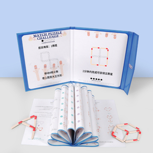 Livres d'apprentissage interactifs en gros pour tout-petits : Éveil éducatif précoce, développement de la pensée, entraînement à la concentration et aux correspondances pour enfants - Product Image 4