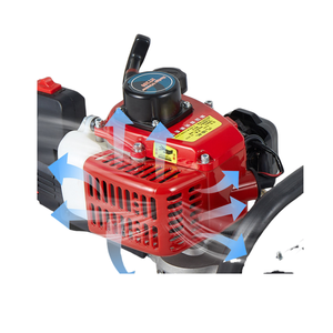 Tijeras de gasolina de 4 tiempos Máquina de podar de árbol de té de doble filo, recortadora de setos, máquina recolectora de té, jardín verde - Product Image 5