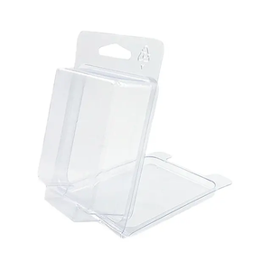 Emballage en plastique blister de coquille de palourde en PVC PET transparent recyclable personnalisé avec trou à main - Product Image 4