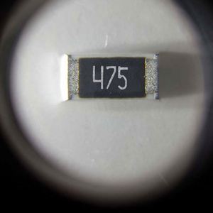 Manufacturer Direct 1206W4J0475T5E 1206 3216 Resistors Chip Resistors SMD Resistors 4.7Mohm 5% 1/4W Thick Film Resistor - Product Image 1