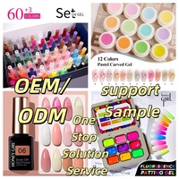 HONEY GIRL Promotion Gel UV de construction solide pour ongles, effet sculpture, OEM, Gel Jelly de construction rapide, Vernis à ongles solide