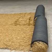 Design moderne, toit de chaume en plastique résistant aux UV, chaume artificielle simulée pour application hôtelière