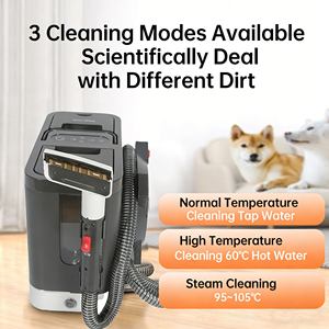 مكنسة كهربائية منزلية متعددة الوظائف صغيرة الحجم بدون كيس للتنظيف بالرش والشفط للسجاد والستائر والأرائك - Product Image 6