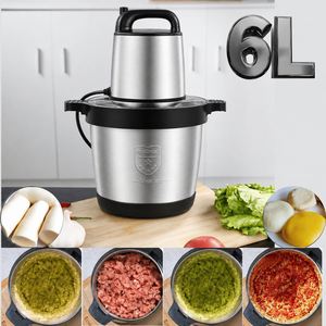 Licuadora para Fufu de 6L y 8L, Máquina para Hacer Fufu, Picadora de Carne Eléctrica Multifuncional de Acero Inoxidable - Product Image 1