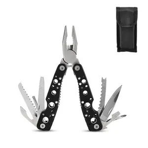 Supplier Multi Function Survival Tool Kit Stainless Steel Multitool Folding Plier For Camping