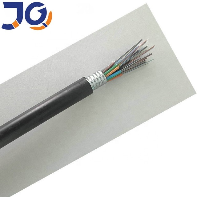 GYTS Outdoor Aerial/Duct Layer-Stranded Loose Tube Single-Mode (G652D) Armored LSZH CE/ROHS Certified Fiber Optic Cable
