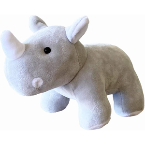 Juguete de Peluche de Rinoceronte 3D al por Mayor, Lindo Animal de Peluche de Dibujos Animados Safati, Muñecos Promocionales para Bebés Recién Nacidos - Product Image 1