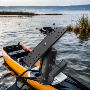 Soporte para Buscador de Peces con Base de Bola de 1.5" para Kayak, Placa de Montaje Universal Compatible con Garmin, Humminbird, Lowrance - Product Image 6