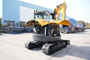 Nouvelle marque réputée, mini-excavatrice sur chenilles hydraulique de 5,8 tonnes, SE58SR, machine de construction de haute qualité, vente à prix réduit - Product Image 6