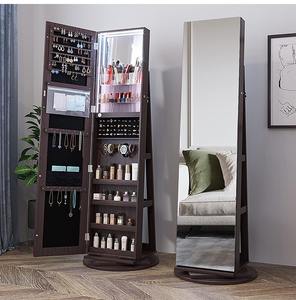 Tavolo da Trucco con Specchio Grande e Luce LED, Mobile con Ampio Spazio di Archiviazione per Camera da Letto, Produttore di Articoli per la Bellezza - Product Image 6