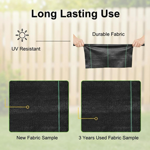 Toile de paillage tissée de qualité supérieure, robuste, stabilisée aux UV, pour aménagement paysager, <span class=keywords><strong>prix</strong></span> usine - Product Image 4