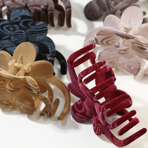 กิ๊บติดผมสำหรับผู้หญิงผมยาว ลายเสือดาว กิ๊บติดผมแบบยึดแน่น ใช้งานได้จริง กิ๊บ ABS แบบหนีบ - Product Image 2