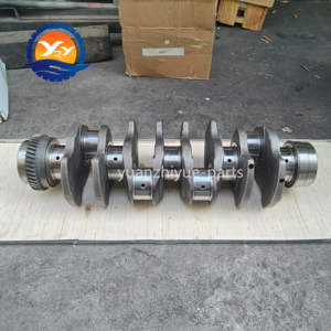 Forged Steel 4HK1 <strong>Crankshaft</strong> with Gear 8-98029-270-0 Crank Shaft for Hitachi Excavator Engine Parts - Product Image 3