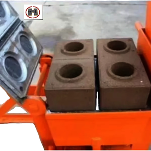 Pavimentação manual tijolo que faz a máquina máquina oca do tijolo da argila com motor do PLC do motor dos componentes do núcleo - Product Image 3