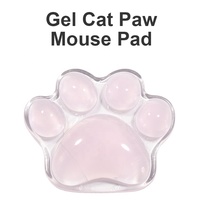 Gamer Mouse Silicone Gamer Protective Cat Paw Transparent Anti Scratch Mouse Protector Compatible Magic Mouse Pad for Office Hom