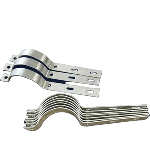 Abrazaderas <span class=keywords><strong>de</strong></span> Cable Eléctrico <span class=keywords><strong>para</strong></span> Poste <span class=keywords><strong>de</strong></span> Servicio Pesado Galvanizadas por Inmersión, Soporte <span class=keywords><strong>de</strong></span> Fijación Anticorrosión <span class=keywords><strong>para</strong></span> Poste <span class=keywords><strong>para</strong></span> Gestión <span class=keywords><strong>de</strong></span> Cables - Product Image 1